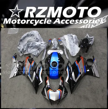 4Подаръци Нови комплекти за обтекатели за мотоциклети ABS, подходящи за YAMAHA R3 R25 2019 2020 2021 2022 19 20 21 22 Комплект каросерии синьо сребро