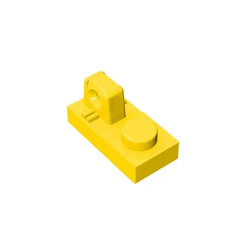 10pcs MOC тухлени части 30383 53922 панта плоча 1 x 2 заключване с 1 пръст на върха съвместим градивен блок частица DIY дете играчка