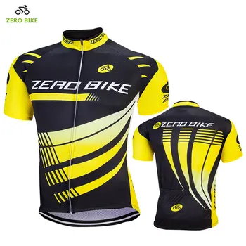 ZERO BIKE Ново пристигане Мъжко колоездене Джърси ciclismo 100% полиестер дишаща велосипед облекло къс ръкав camisa ciclismo
