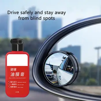 150ml Car Glass Oil Film Cleaner, Clear Car Glass Cleaner Auto WindsGlass Cleaner For Home And Auto Windows Cleaning, Water Spot