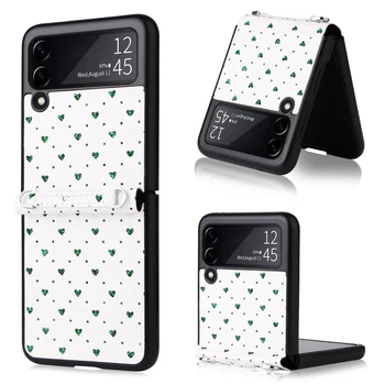 Anti-Drop телефон каишка кожен телефон случай за Samsung Galaxy Z Flip4 5G Flip 4 Flip3 Flip 3 Non-Slip Защитно Funda